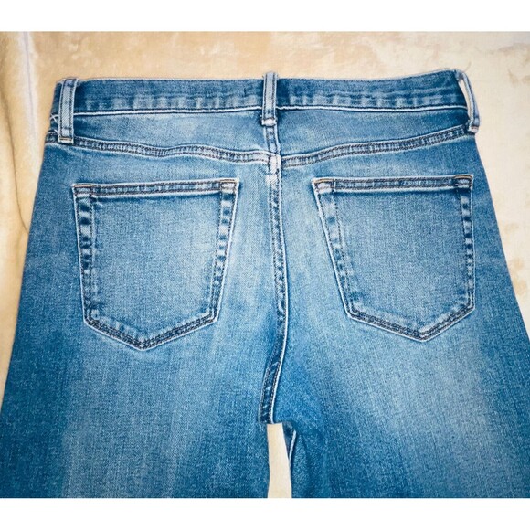 Uniqlo Jeans Mens 29x32 Fits 30x31 Redline Selvedge Whiskering Faded  Blue Denim - Picture 16 of 16